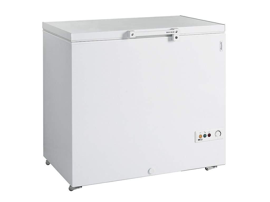 Chest freezer 273 ltr White with wheels and lock