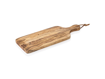 Cutting Board Olive Wood 30x15x2cm w/handle