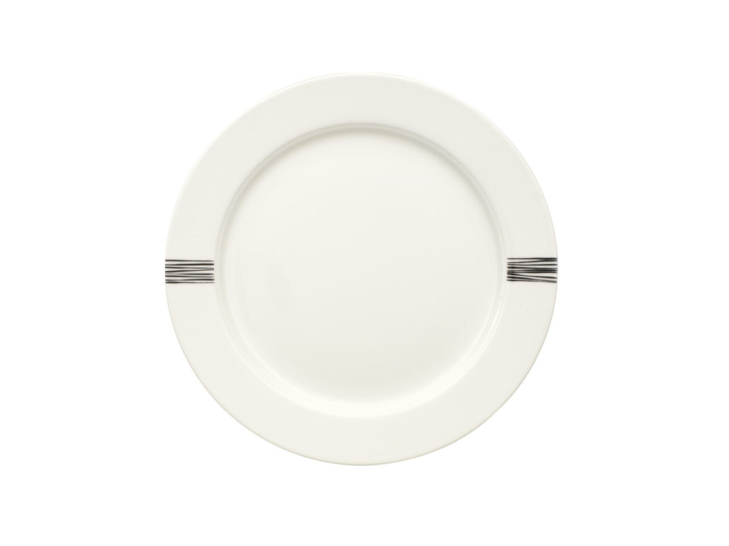 Black Lines Day Plate flat 290 mm