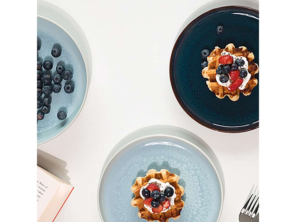 Crafted Plate Ø21 cm Denim