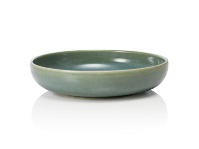 Plate - Stoneware - Green - 22cm - 800ml - 50x220x220mm