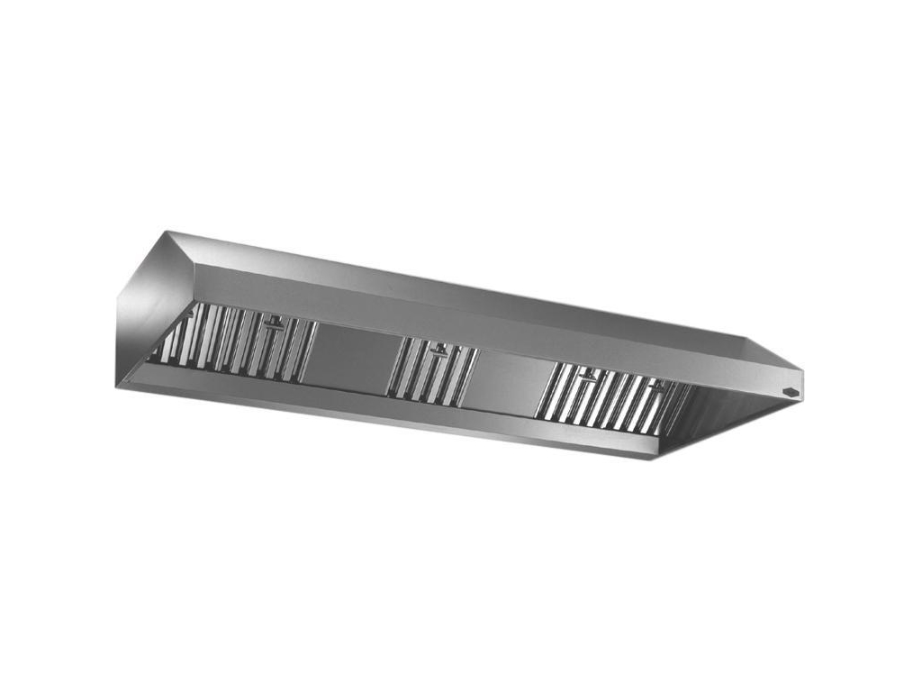 Extractor hood BP 2800x1400 mm wall-mounted