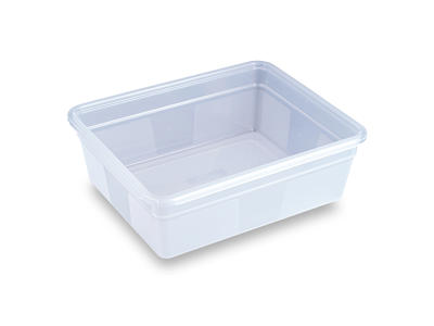 Plastic canteen 1/2 GN