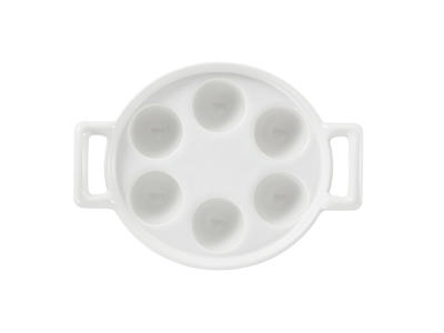 Belle Cuisine Snail Plate White