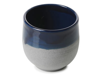 No.W Espresso Cup w/o Handle 8 cl Blue/Gray