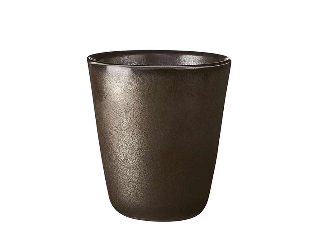 RAW Mug without handle 25 cl Metallic brown