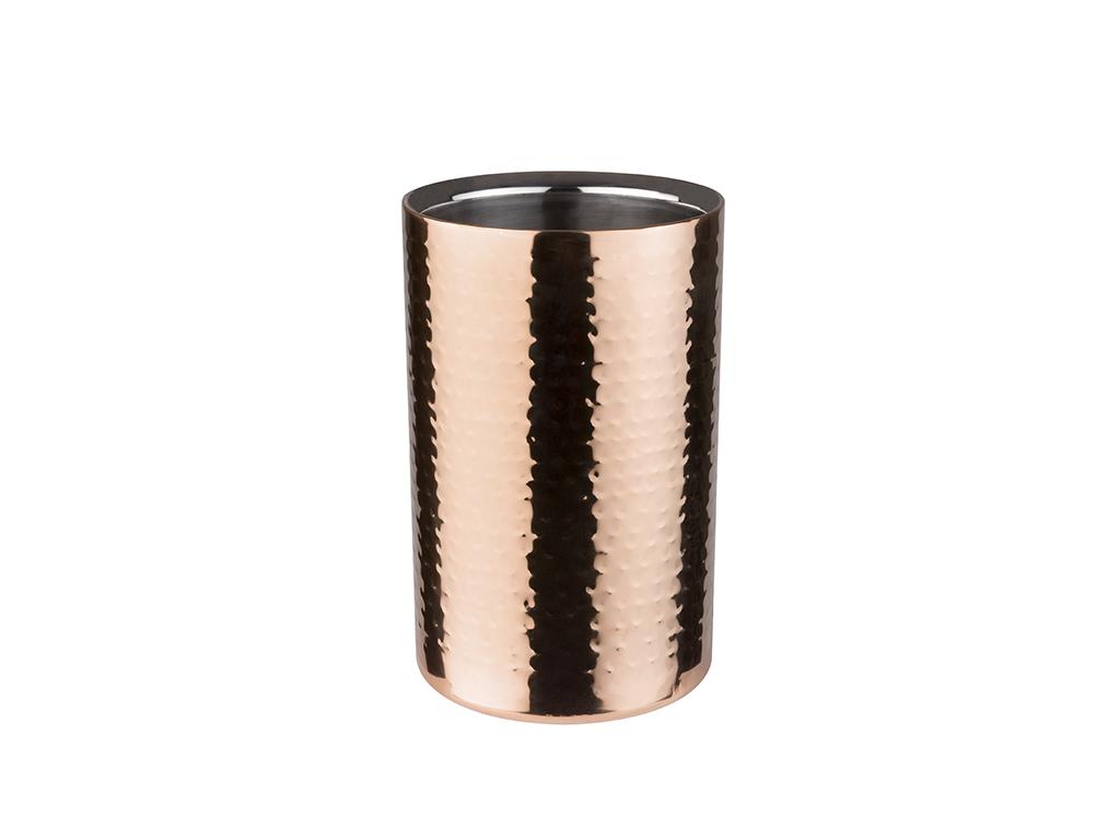 Wine cooler copper Ø12 cm H:20 cm