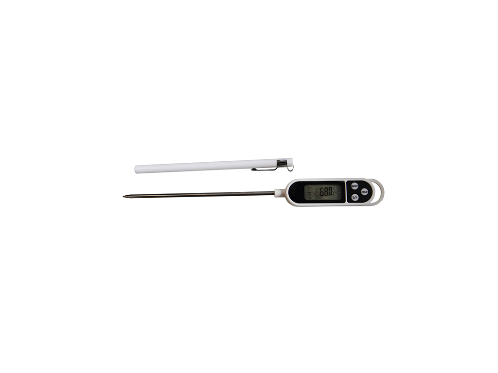 Grill thermometer insert digital -50/+300, White/black