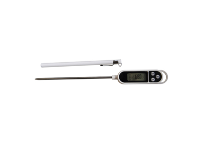 Grill thermometer insert digital -50/+300, White/black