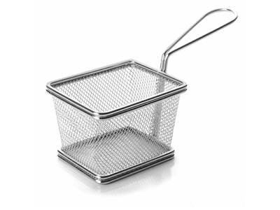 Frying basket Mini square 12x10 cm