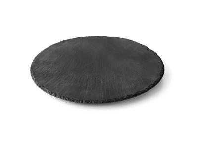 Cake plate with doughable foot Slate 30 cm
