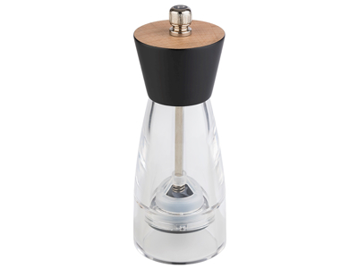 Pepper mill Frida 15.5 cm Acrylic with black