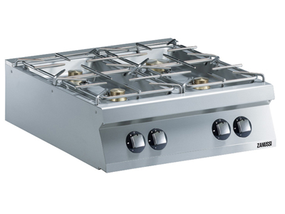 Cooking table 4 burners for city gas 800 mm 900