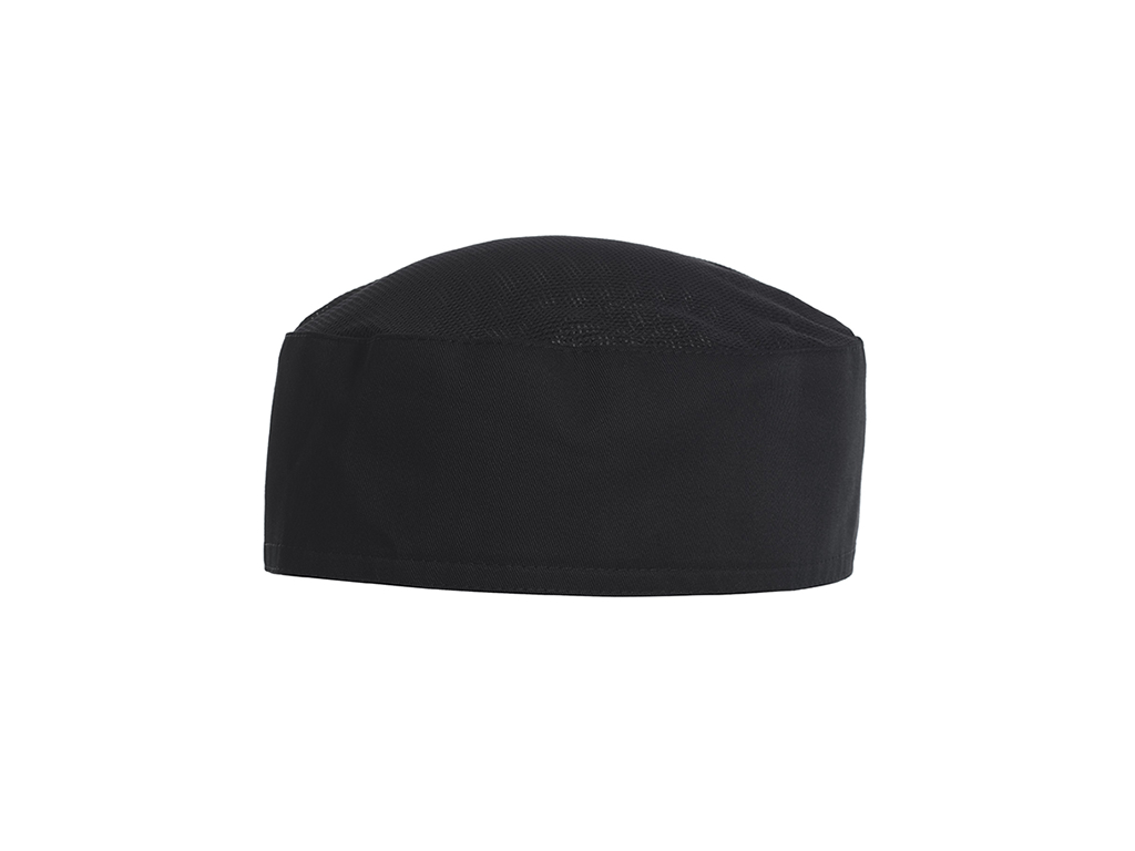 Cap Black onesize with velcro & prefo top