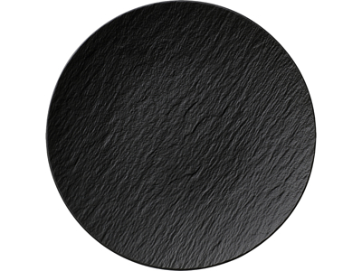 The Rock plate black Ø21 cm