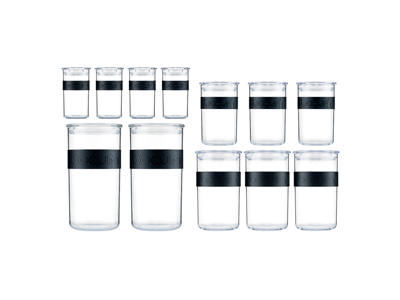 Storage set 1 pc black rubber band