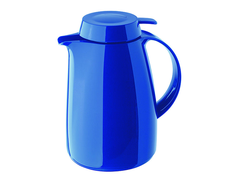 Thermal jug Blue 1 ltr. with push button