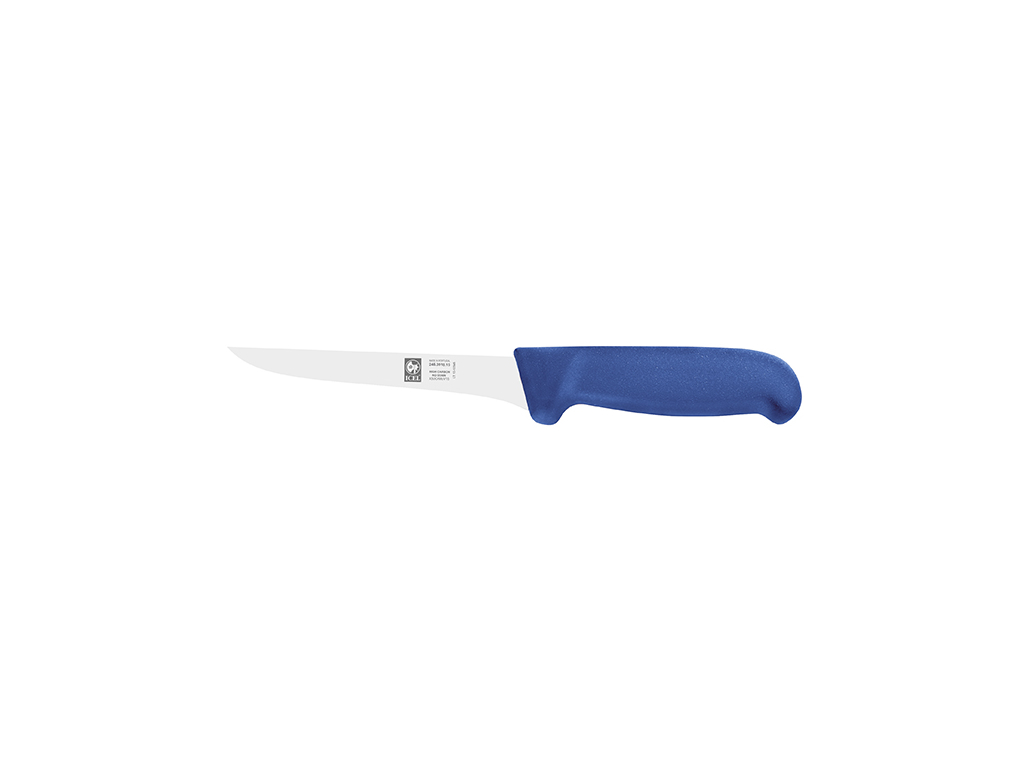 Deboning Knife - Stainless Steel - Plastic Handle - Blue - 150mm