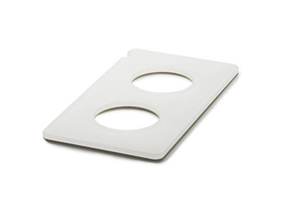 Tray for 2 Bottles 32.5x17.5 cm White A Scene