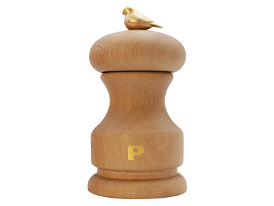 Pepper mill 11 cm Light Beech Bird