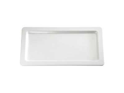 Melamine tray White GN 1/3 H:2.5cm