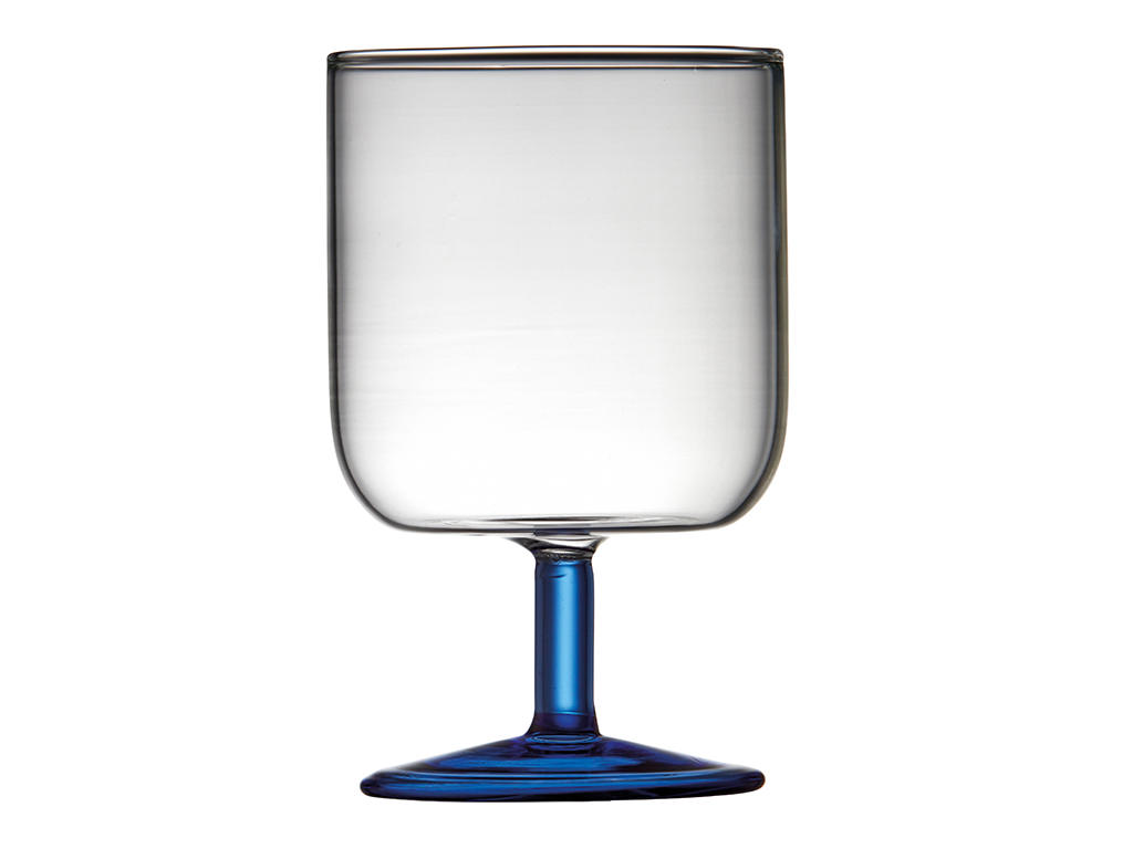 Glass Wine Torino 30 cl 2 pcs. Clear/Blue