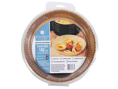 Paper molds for Airfryer Ø23 cm 100 pcs.