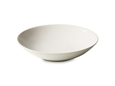 Tallerken dyb 27 cm Madeleine Hvid