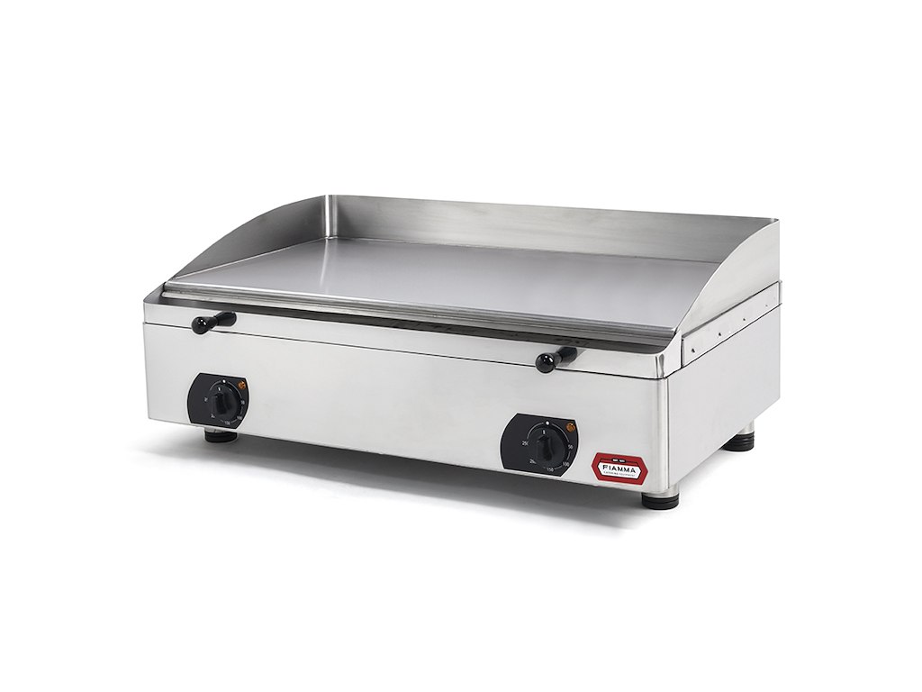 Griddle plate with chrome plate 808x530x330 mm