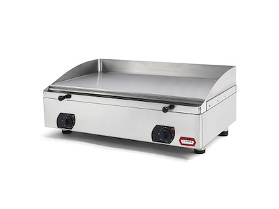 Griddle plate with chrome plate 808x530x330 mm