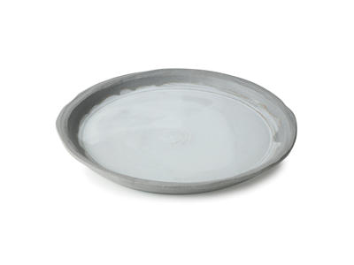 No.W Dinner Plate Ø 23.5 cm White/Gray