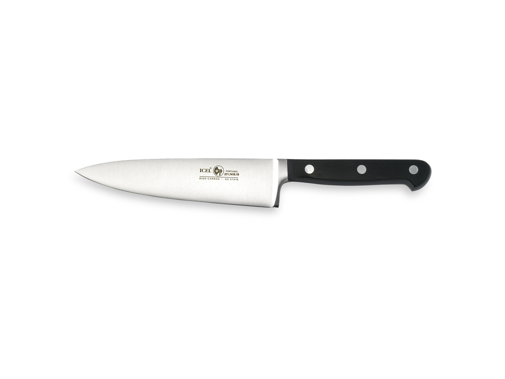 Chef's Knife - Forged - Black - 15cm