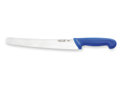 Universal knife, 25 cm, Granton, Blue