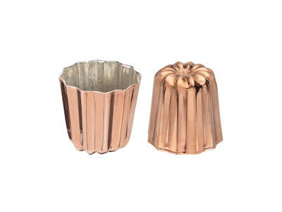 Cannelé mold copper Ø55