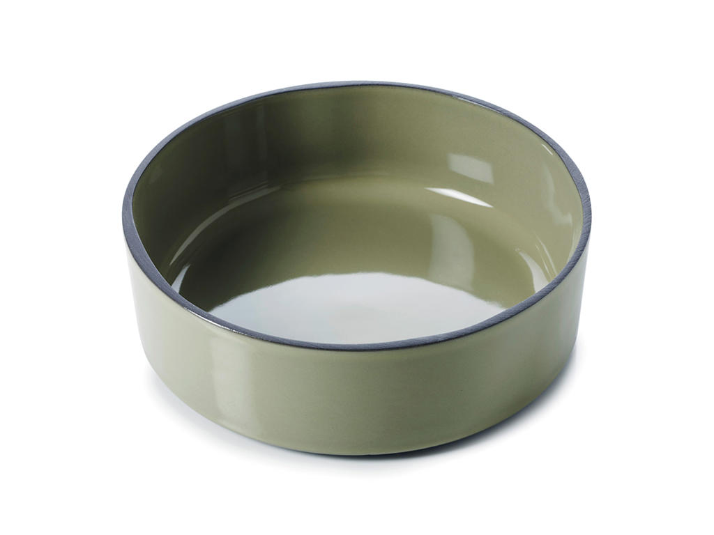 Plate Ø17 cm Beige Caractere