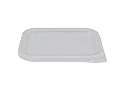 Lid for Alu Tray 500 ml clear plastic 110-P