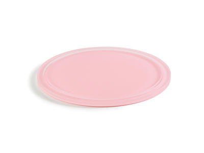 Tray Round for bell 23 cm Pink Mealplak