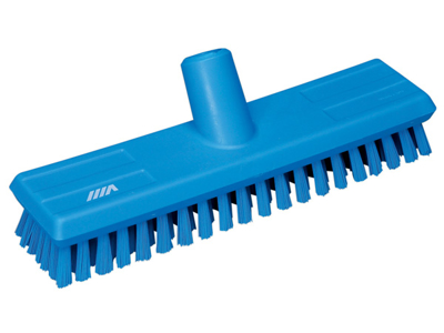 Floor scrubber stiff 270 mm blue