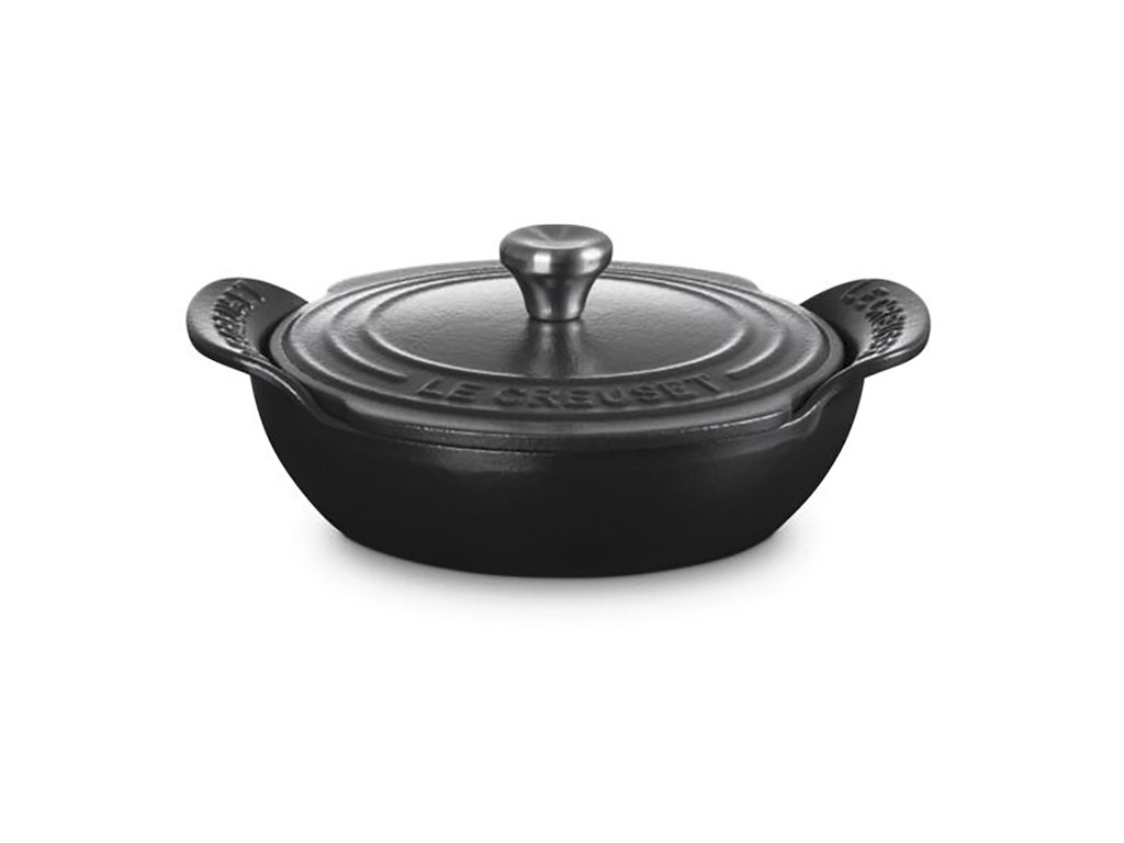 Le Creuset Gourmand cocotte 13 cm diameter with lid