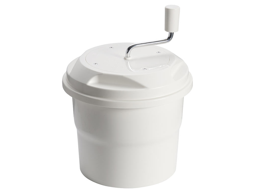 Salad spinner manual 5 Ltr. White Dynamic
