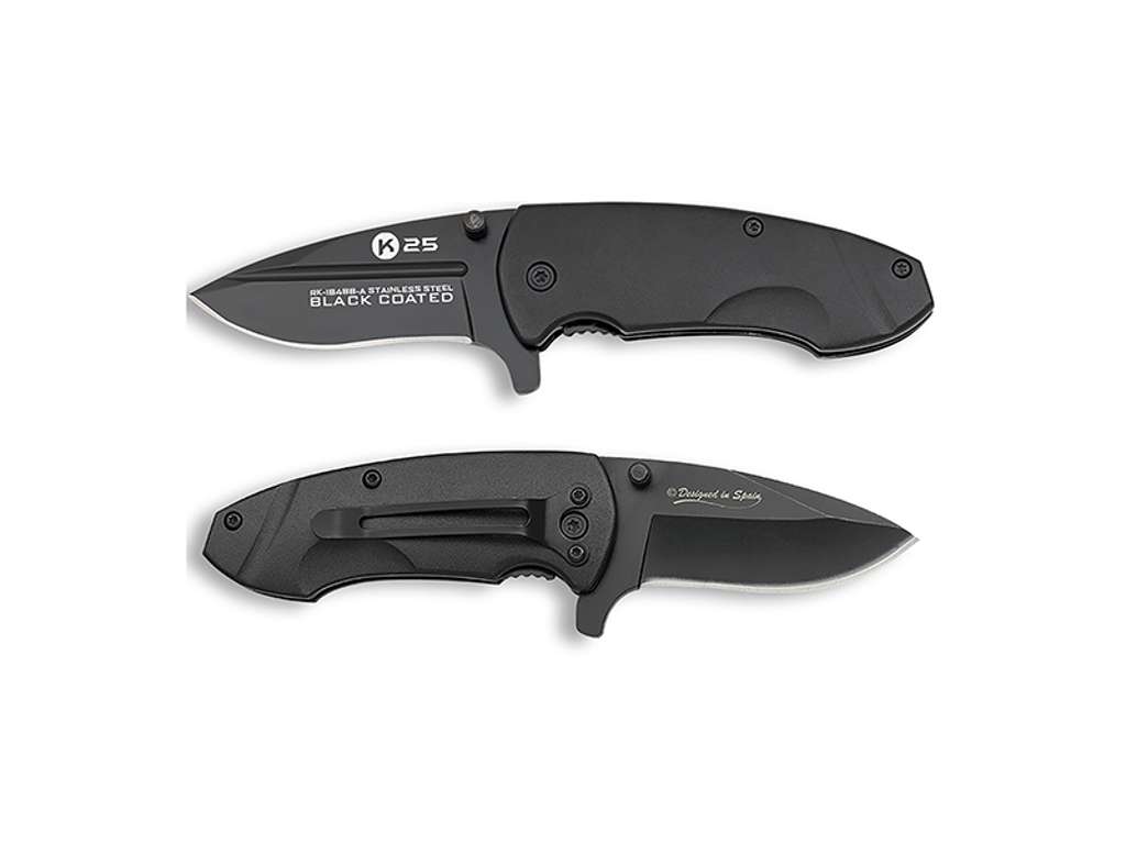 Pocket Knife Black K25 6.5 cm