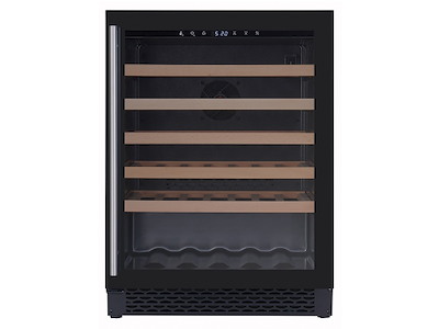Wine cooler 46 bottles 127 l.+5/+20 Black