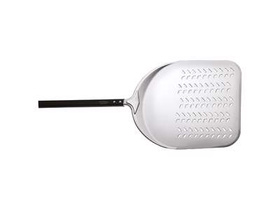 Pizza shovel 33x33cm ALU perf. 60cm