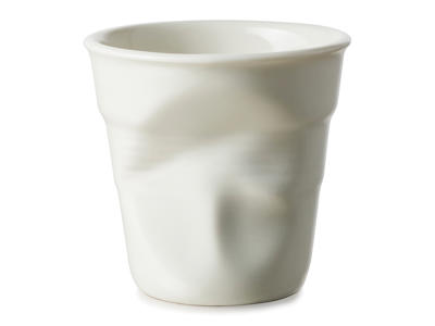 Cup Espresso 8 cl White Froisse