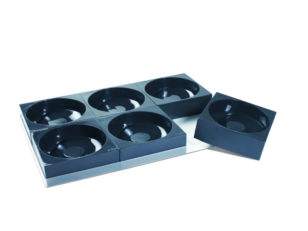 Pavocake 1 tray.m 6 molds. round with swing