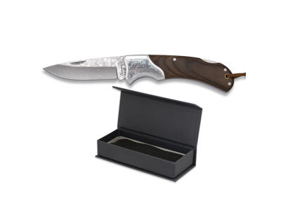 Pocket knife 7.5 cm 73 layers Holk laser engraved