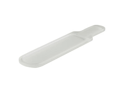 Serving board with handle 30x7 cm White Mealplak