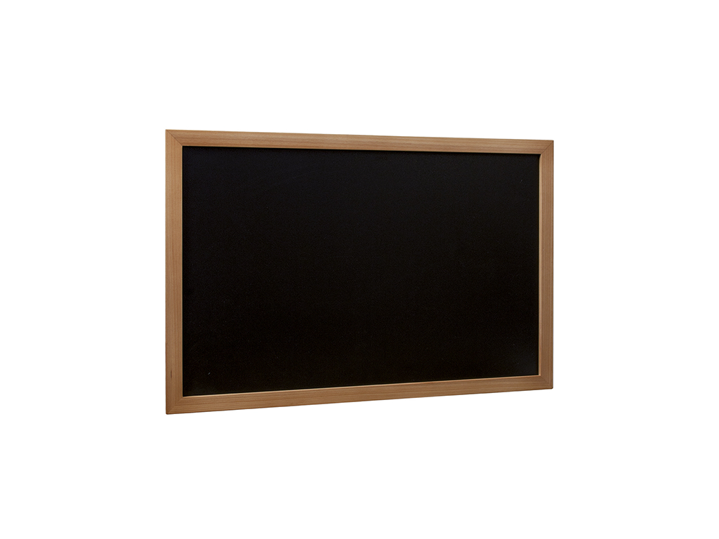 Board 40x60 cm teak lacquered wood frame
