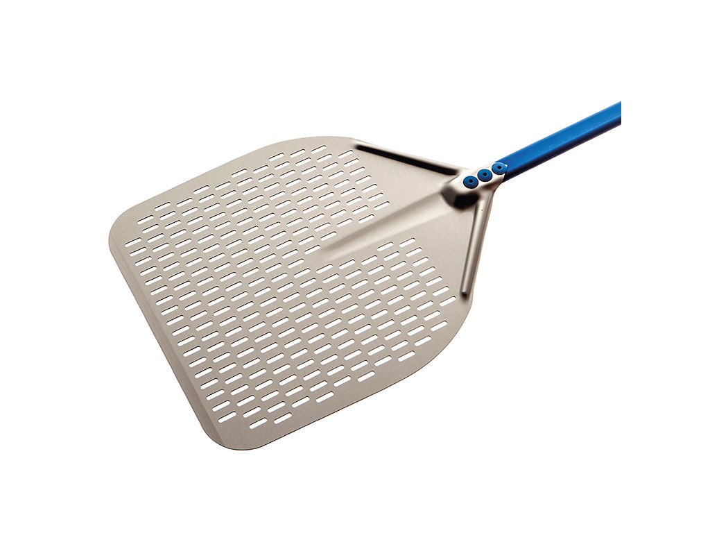 Pizza shovel 33x33 cm ALU perf. 150 cm