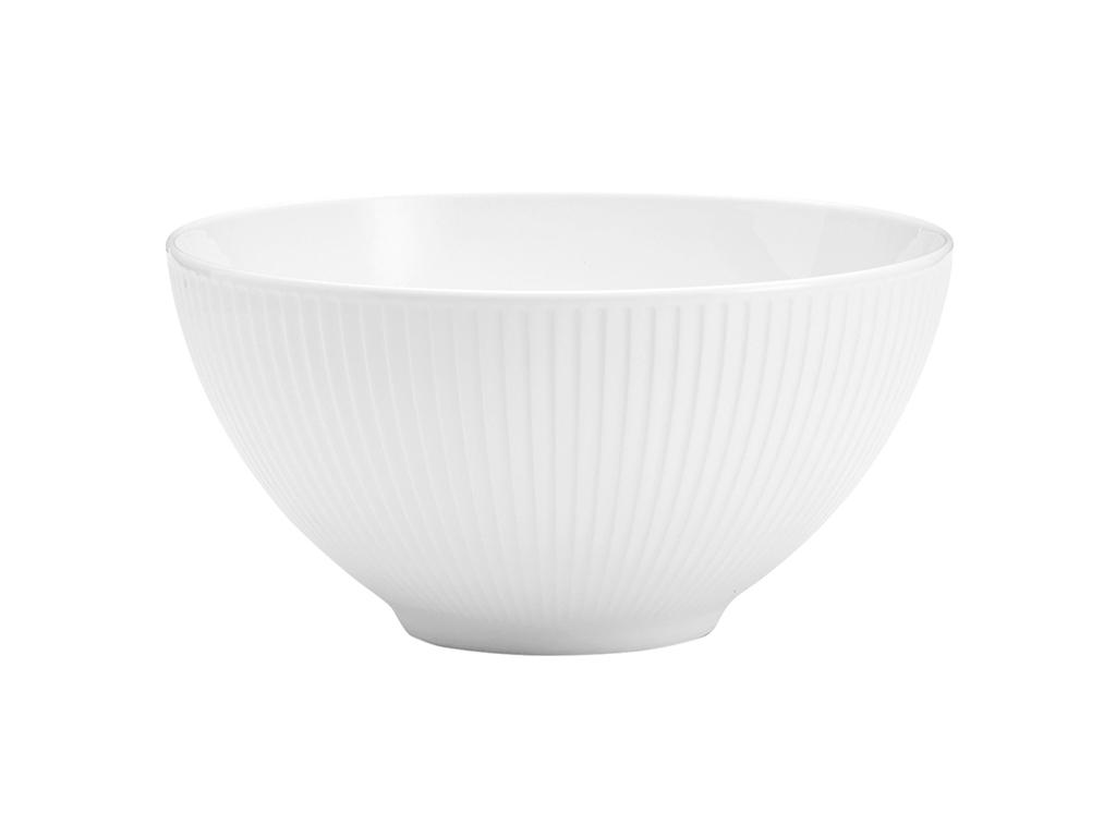 Bowl Plissé 1.65 liter 20 cm White